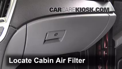 2011 Cadillac SRX 3.0L V6 Air Filter (Cabin) Replace